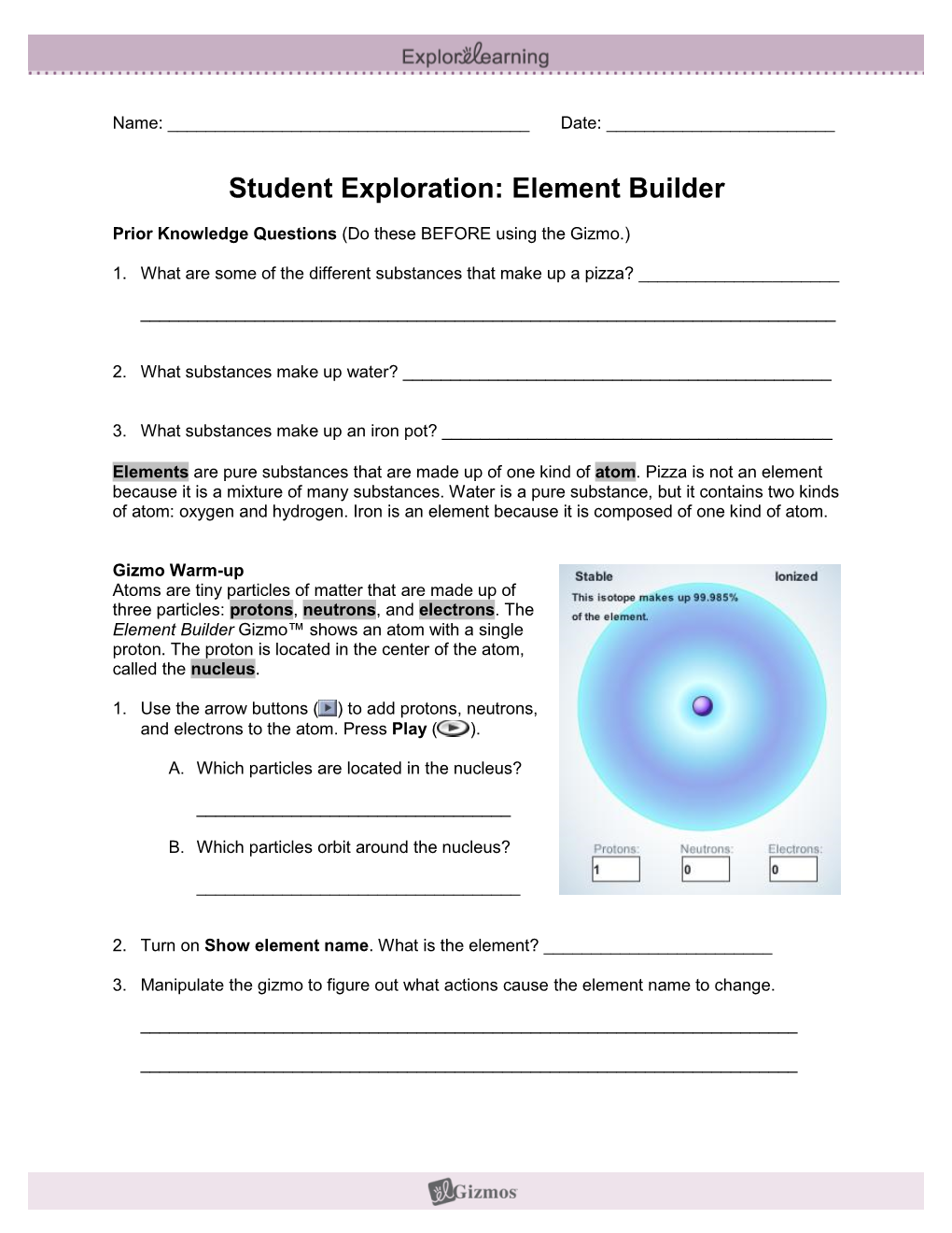 Element Builder