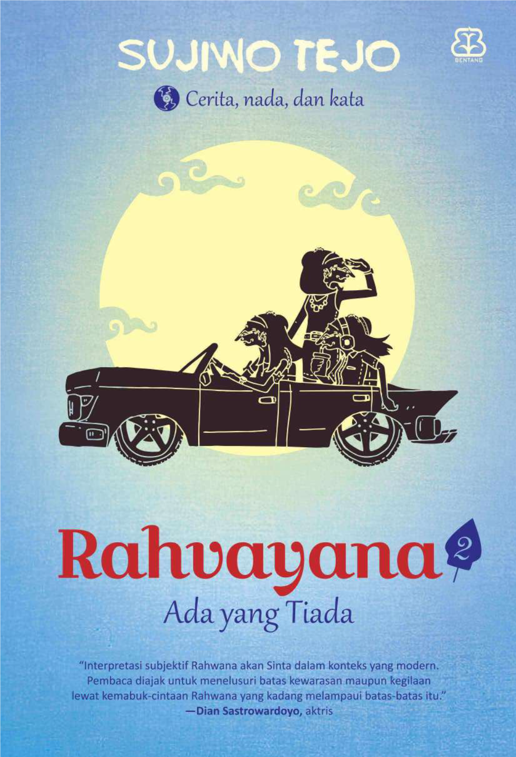 Ada Yang Tiada Rahvayana 2: Ada Yang Tiada Sujiwo Tejo Cetakan Pertama, Januari 2015 Penyunting: Ika Yuliana Kurniasih Perancang Sampul: Agung Budi S