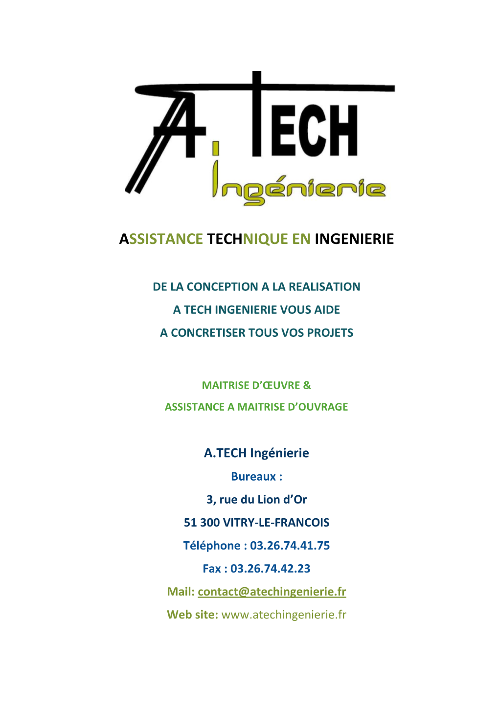 Assistance Technique En Ingenierie