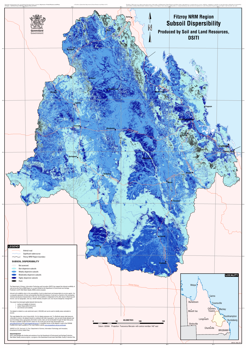 Subsoil Dispersibility