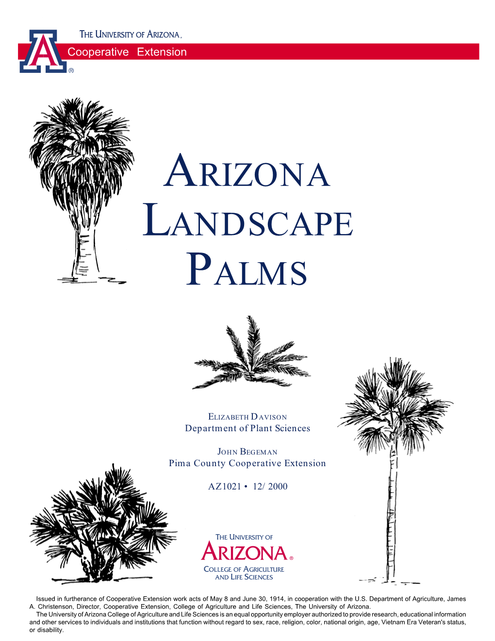 Arizona Landscape Palms