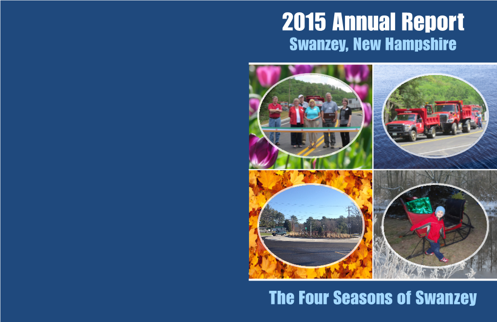 2015 Annual Report Swanzey, New Hampshire