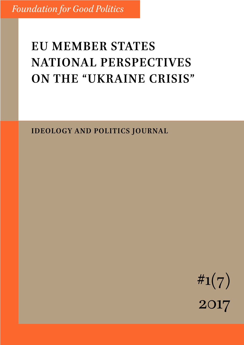 EU Member States' National Perspectives on the Ukraine Crisis