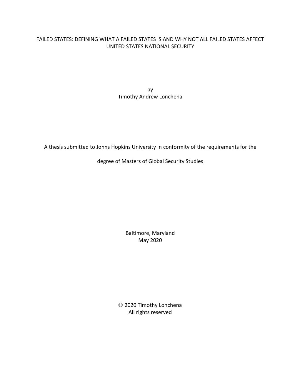 LONCHENA-THESIS-2020.Pdf