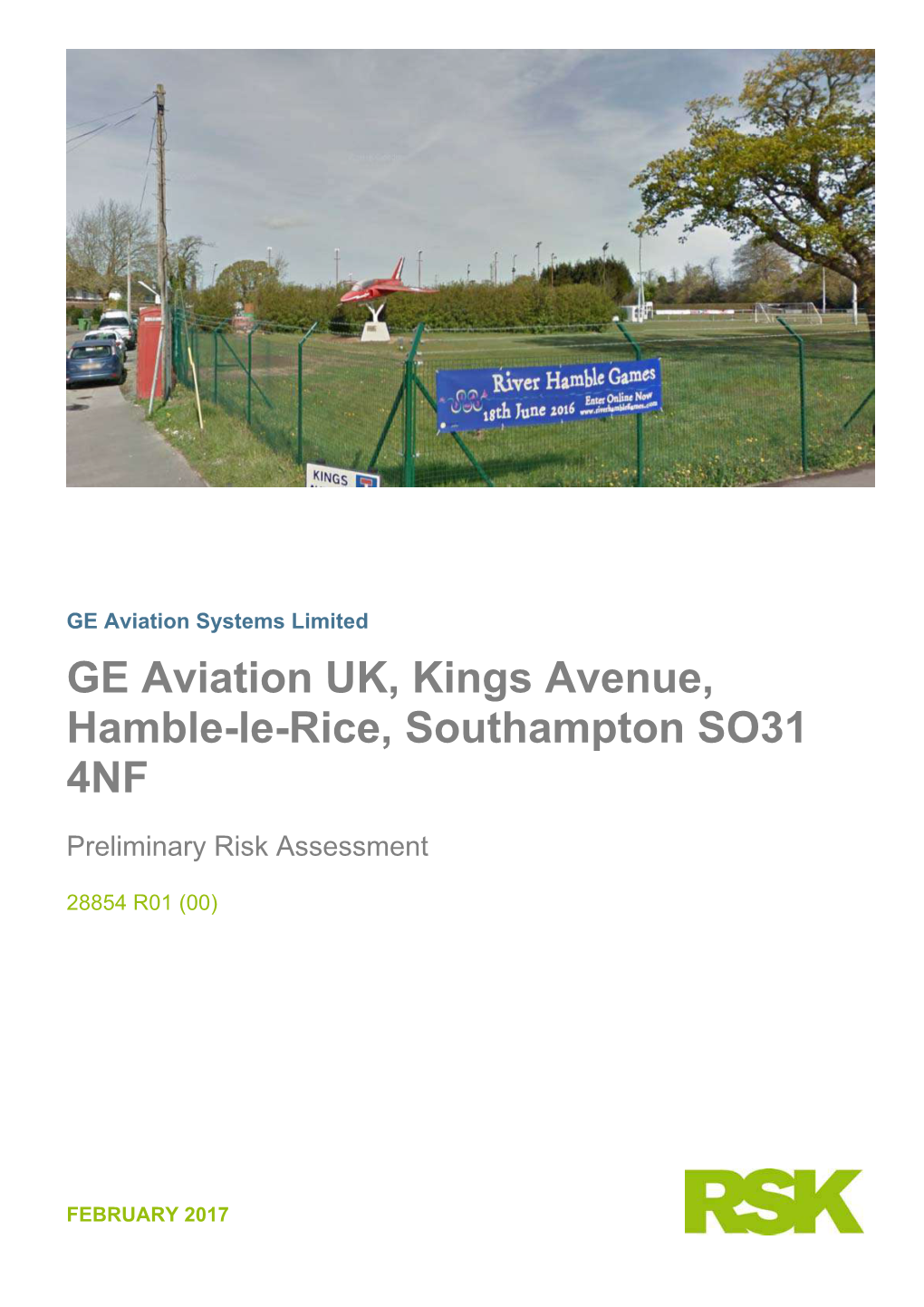 GE Aviation UK, Kings Avenue, Hamble-Le-Rice, Southampton SO31 4NF