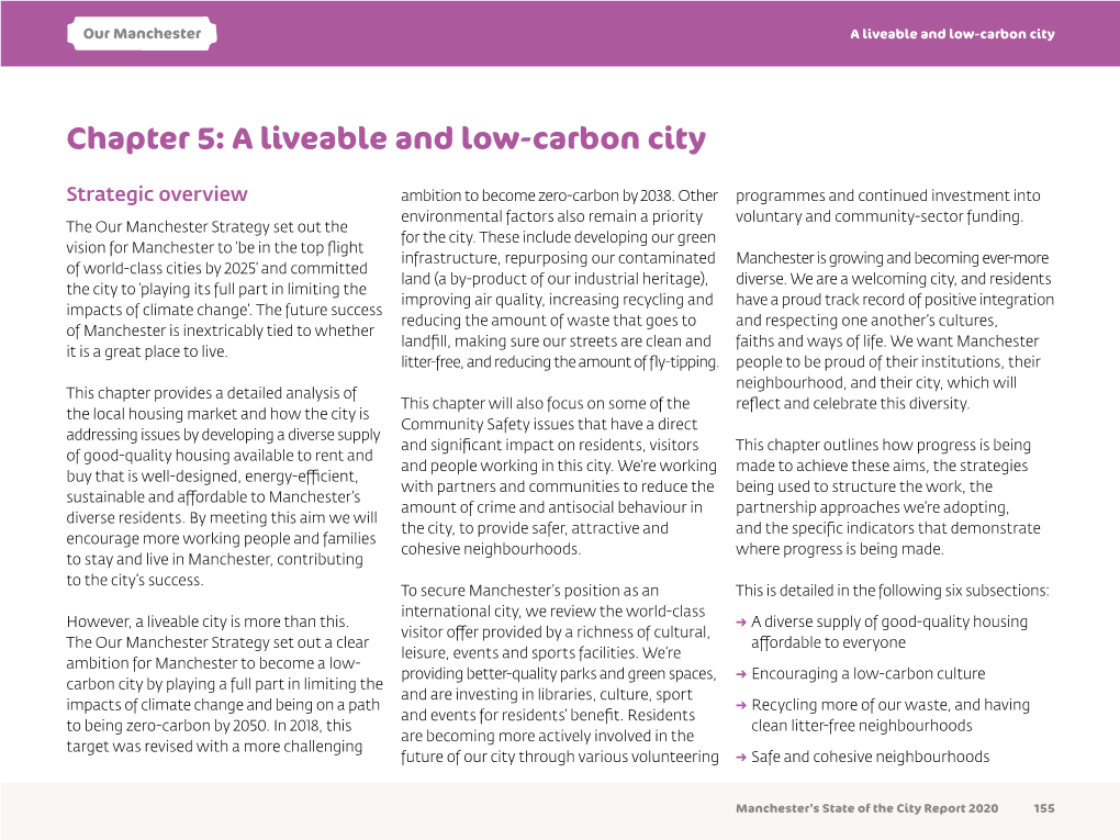 A Liveable and Low-Carbon City