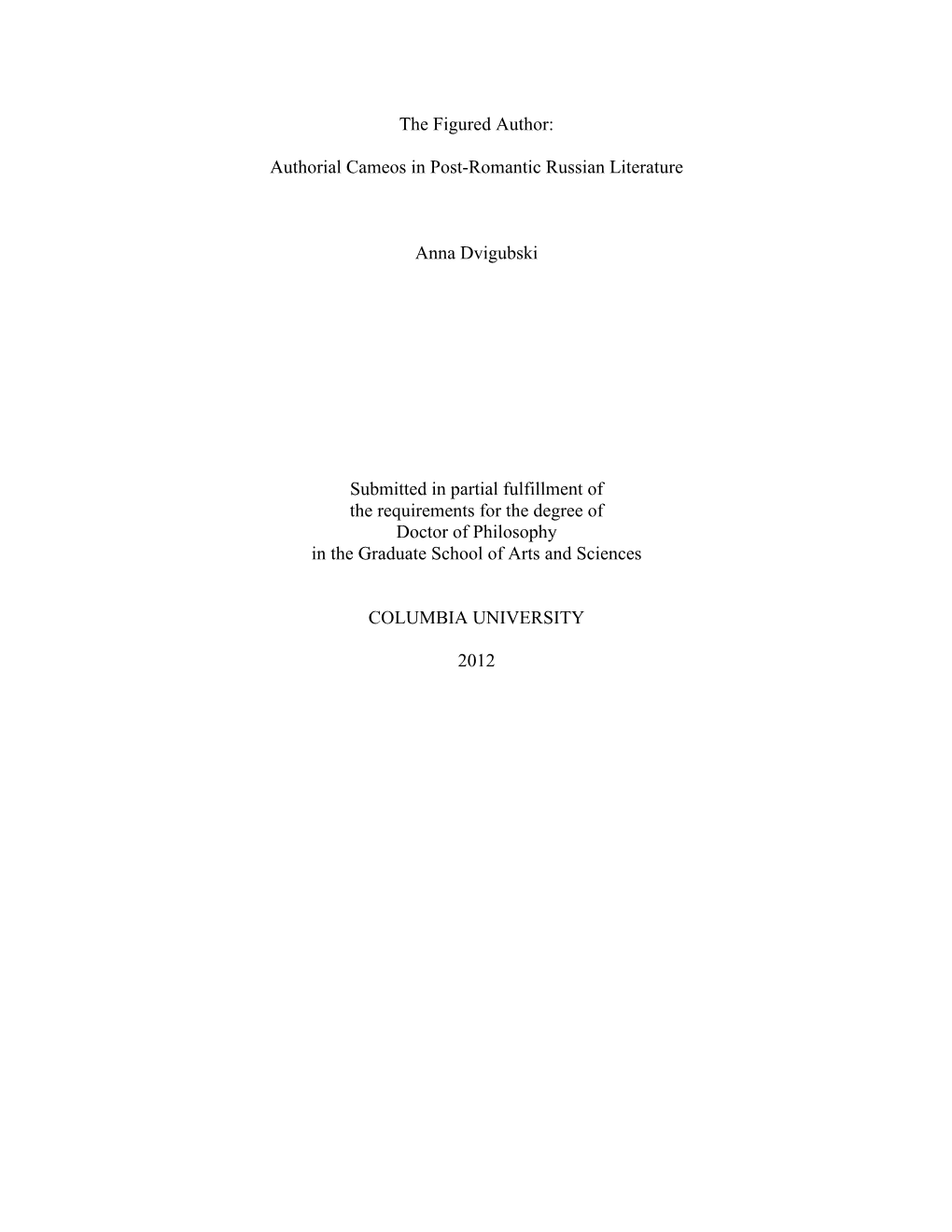 Dvigubski Full Dissertation