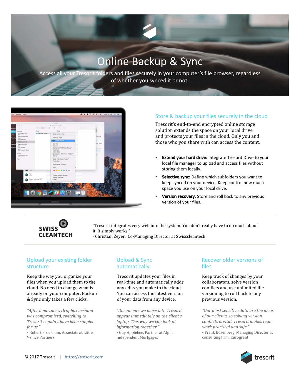 Online Backup & Sync