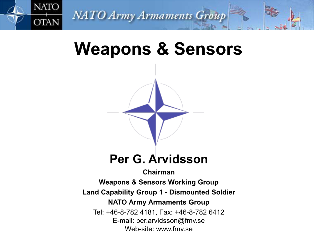 NATO Infantry Weapons Standardization