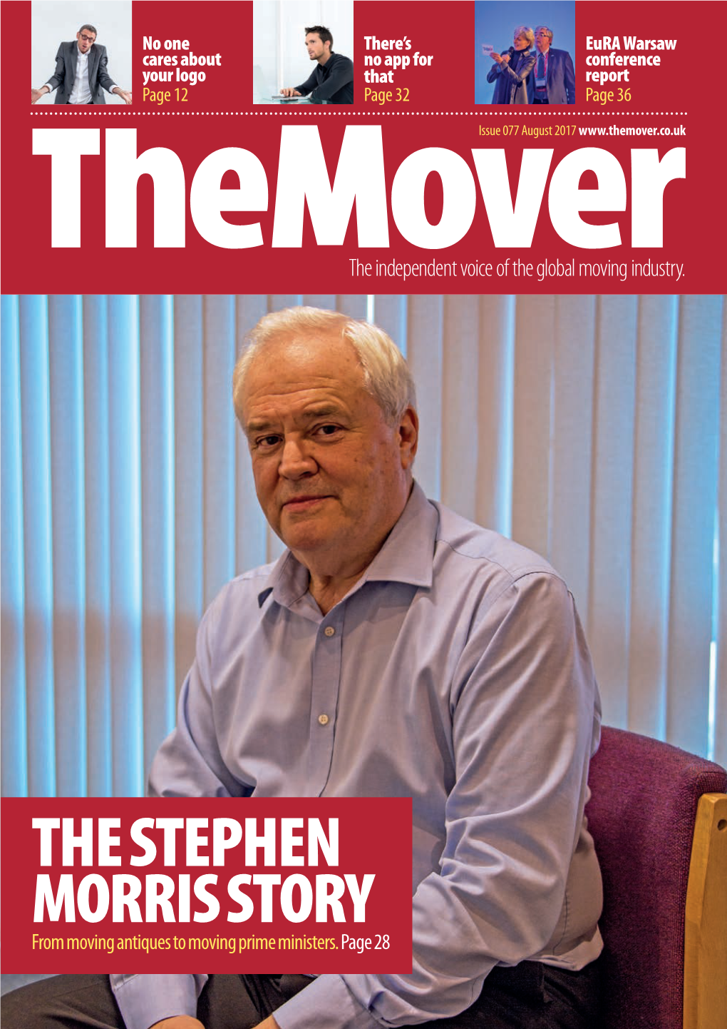 THE STEPHEN MORRIS STORY from Moving Antiques to Moving Prime Ministers