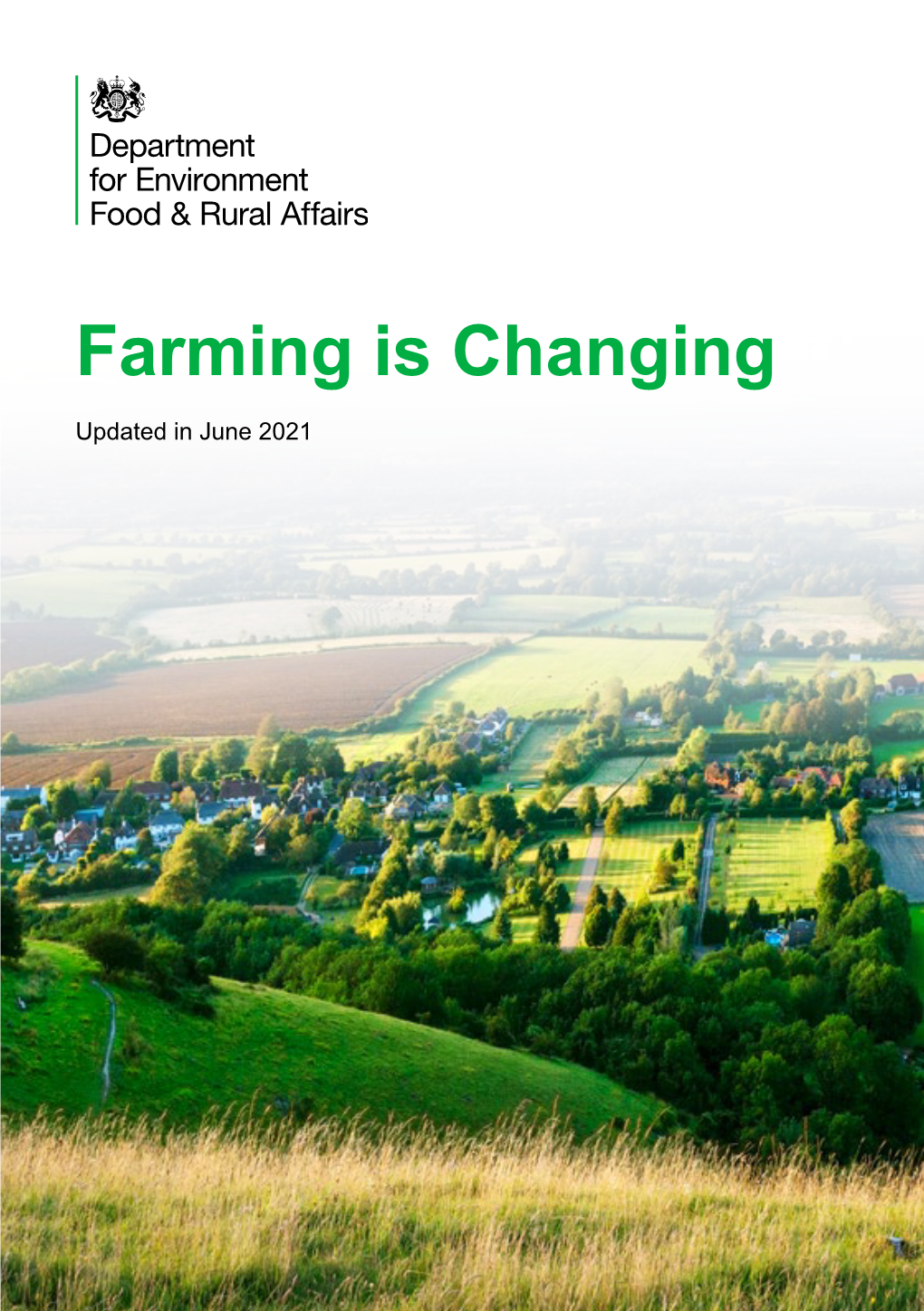 Farming Is Changing Updated in June 2021