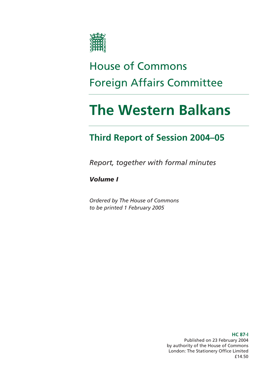 The Western Balkans