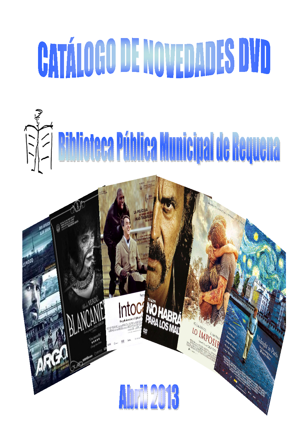 Catalogo Novedades Dvd Abril 2013