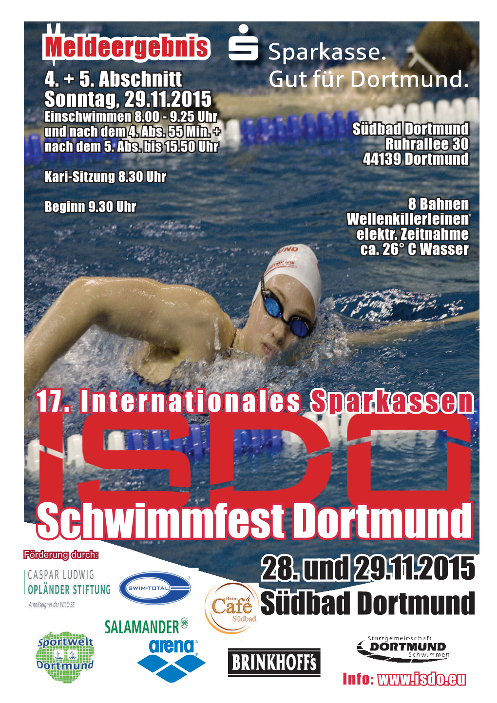 Schwimmfest Dortmund Förderung Durch: 28