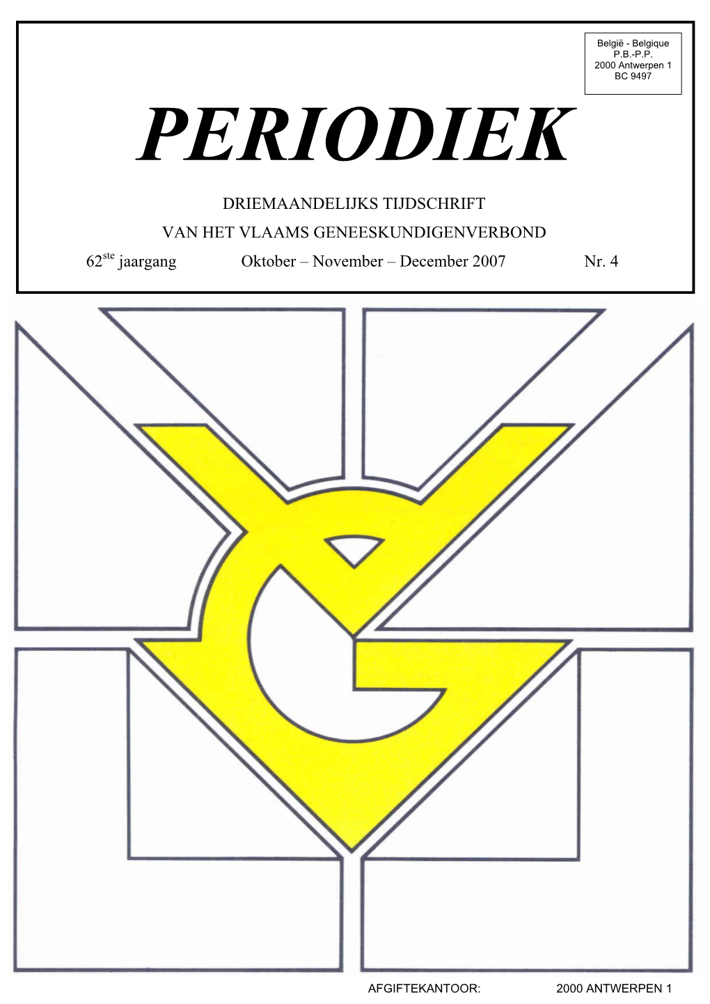 Periodiek Oktober-November-December 2007