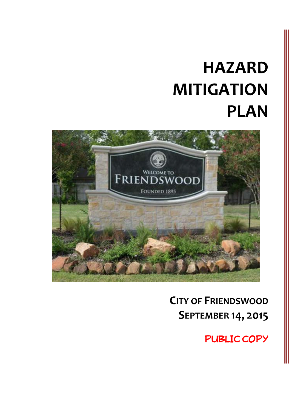 Hazard Mitigation Plan