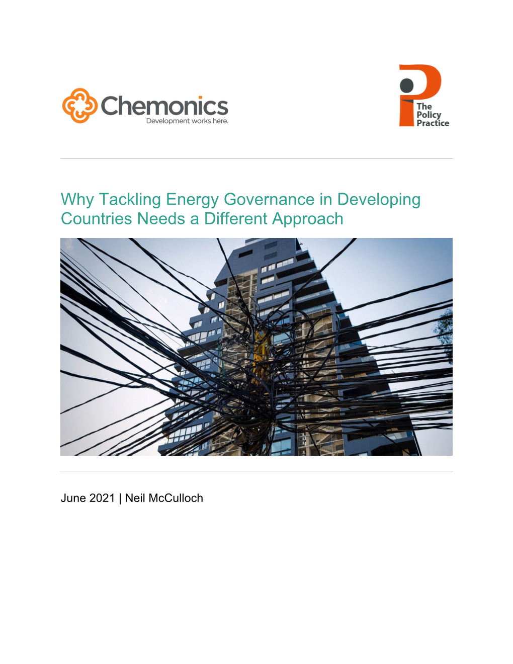 Why Tackling Energy Governance in Developing Countries Needs a Different Approach