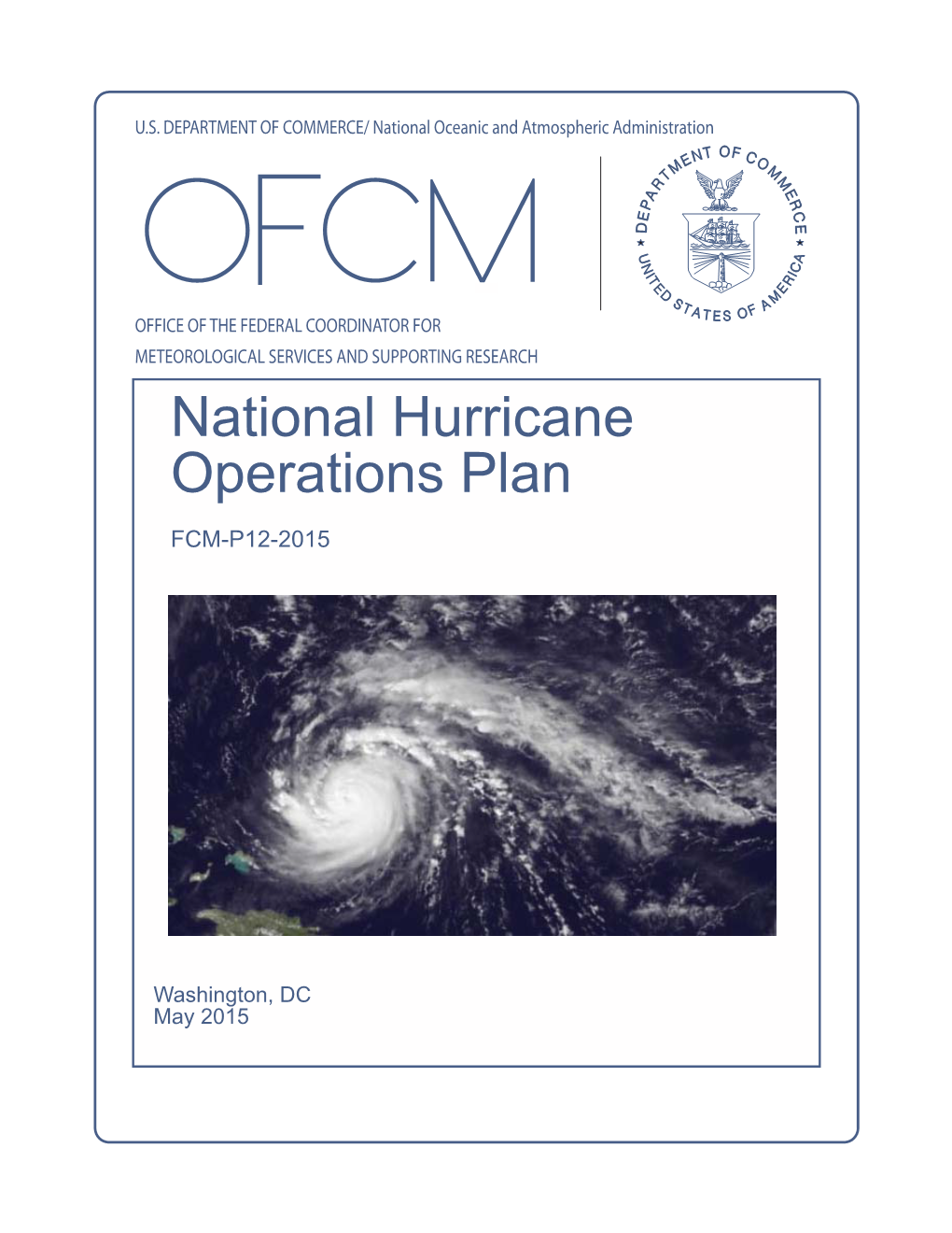 National Hurricane Operations Plan