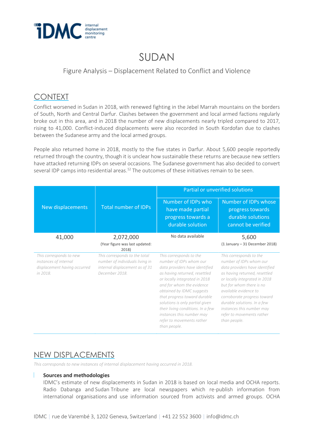 Context New Displacements