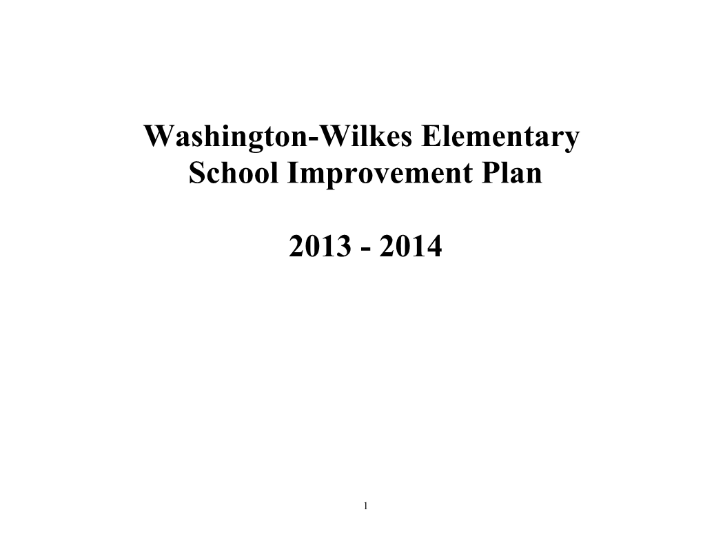 Washington-Wilkes Elementary School