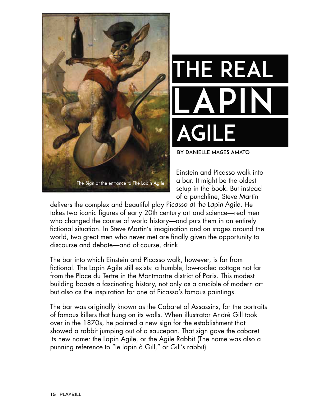 The Real Lapin Agile