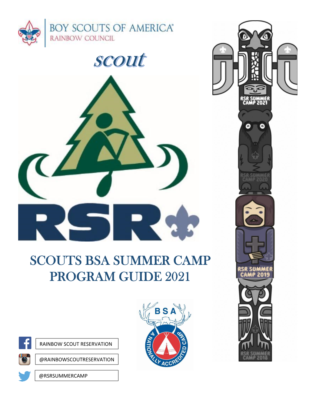 Scouts Bsa Summer Camp Program Guide 2021