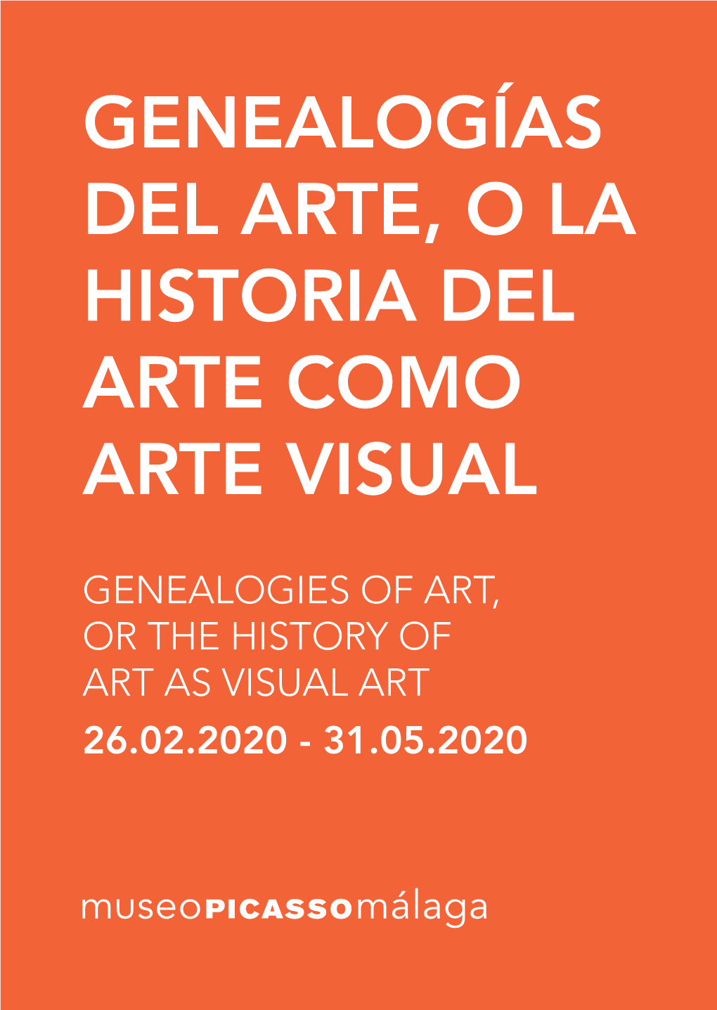 Genealogías Del Arte, O La Historia Del Arte Como Arte Visual