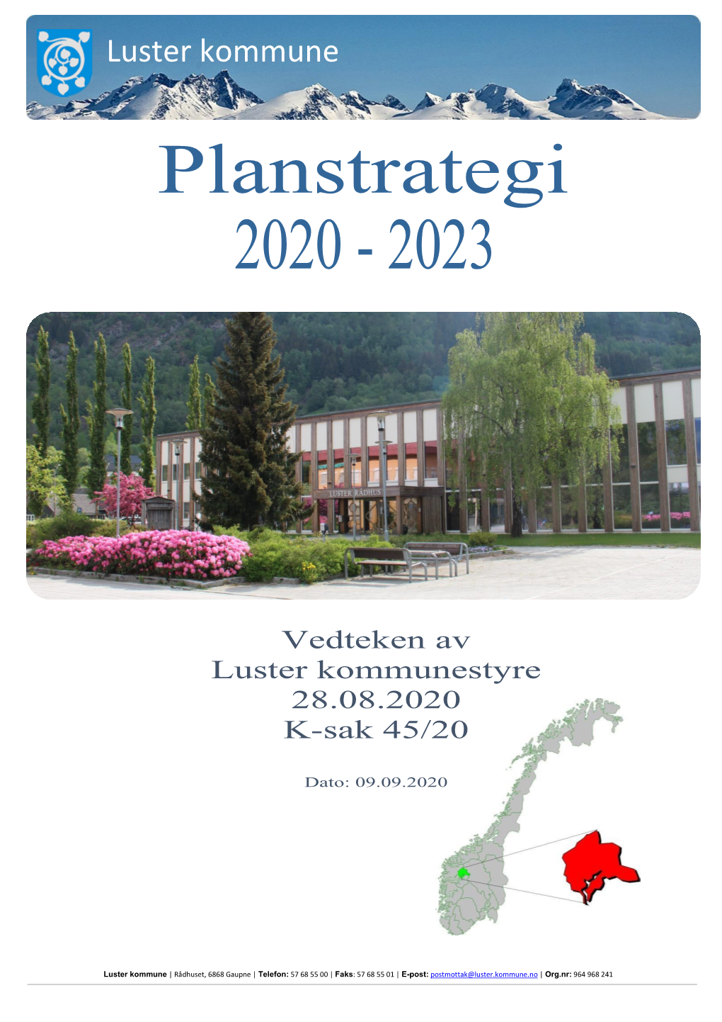 Kommunal Planstrategi 2020