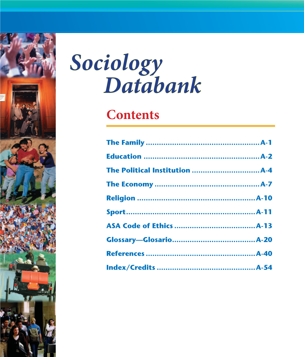 Sociology Databank