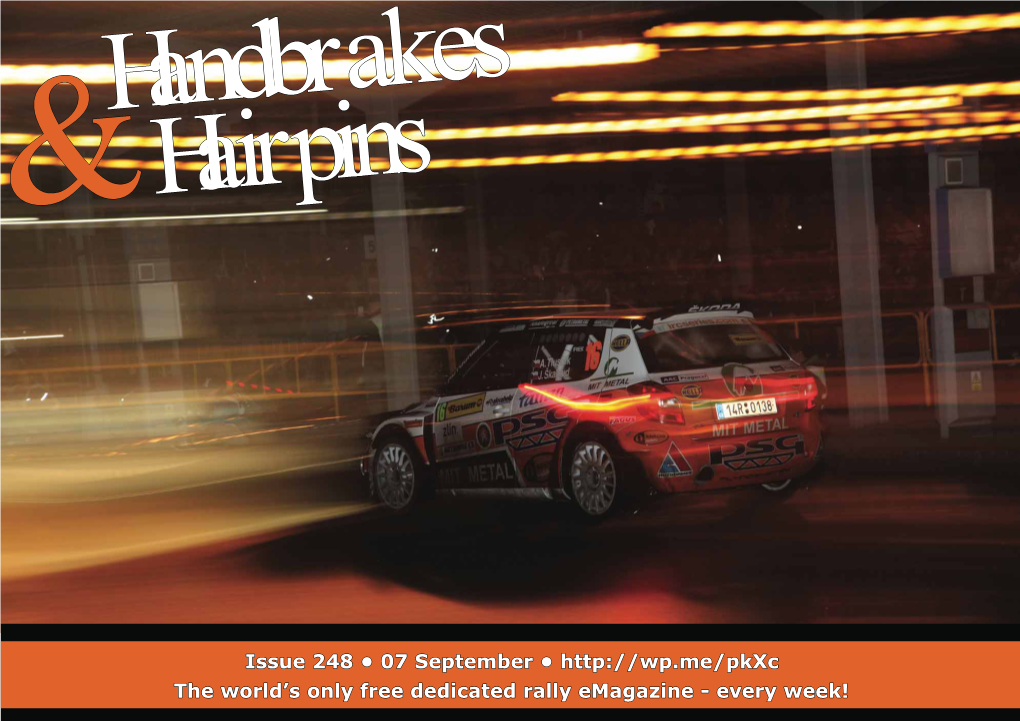 The World's Only Free Dedicated Rally Emagazine