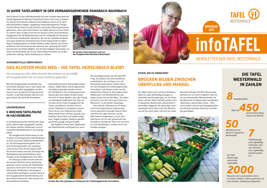 Tafel News 2019.Pdf