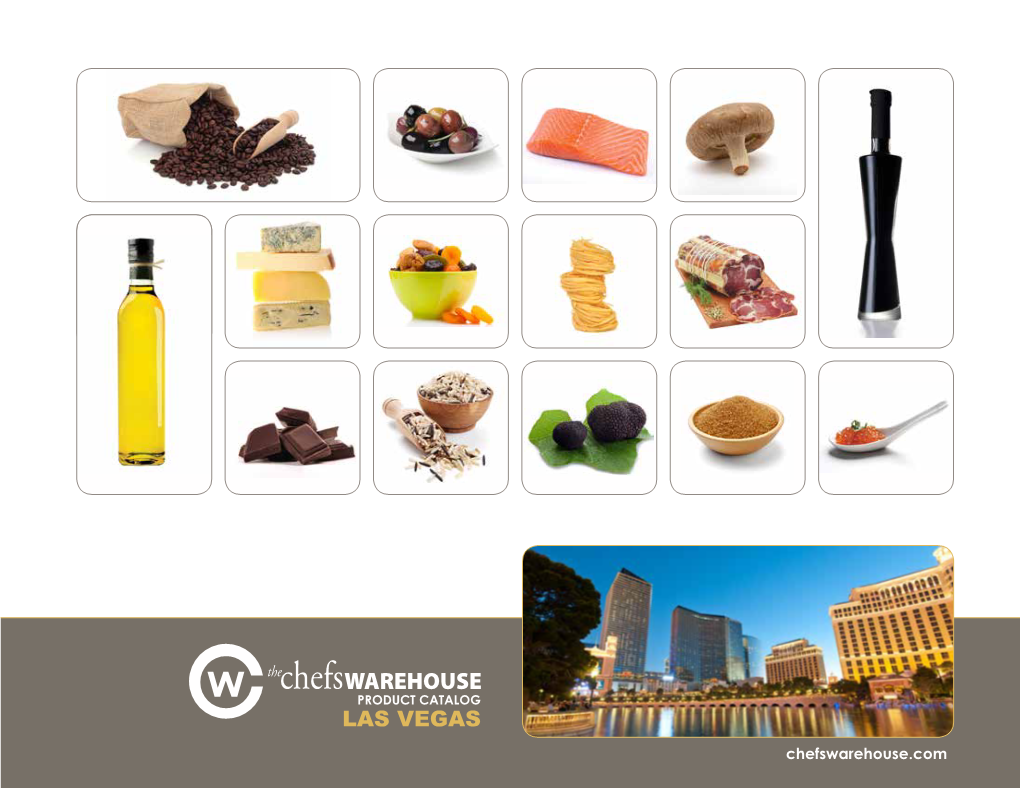 LAS VEGAS PRODUCT CATALOG INGREDIENTS Full Page Ad for FINE PASTRY 11”X 8.5”