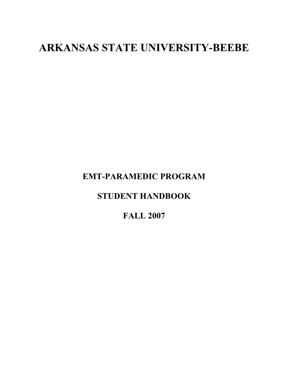 Arkansas State University-Beebe