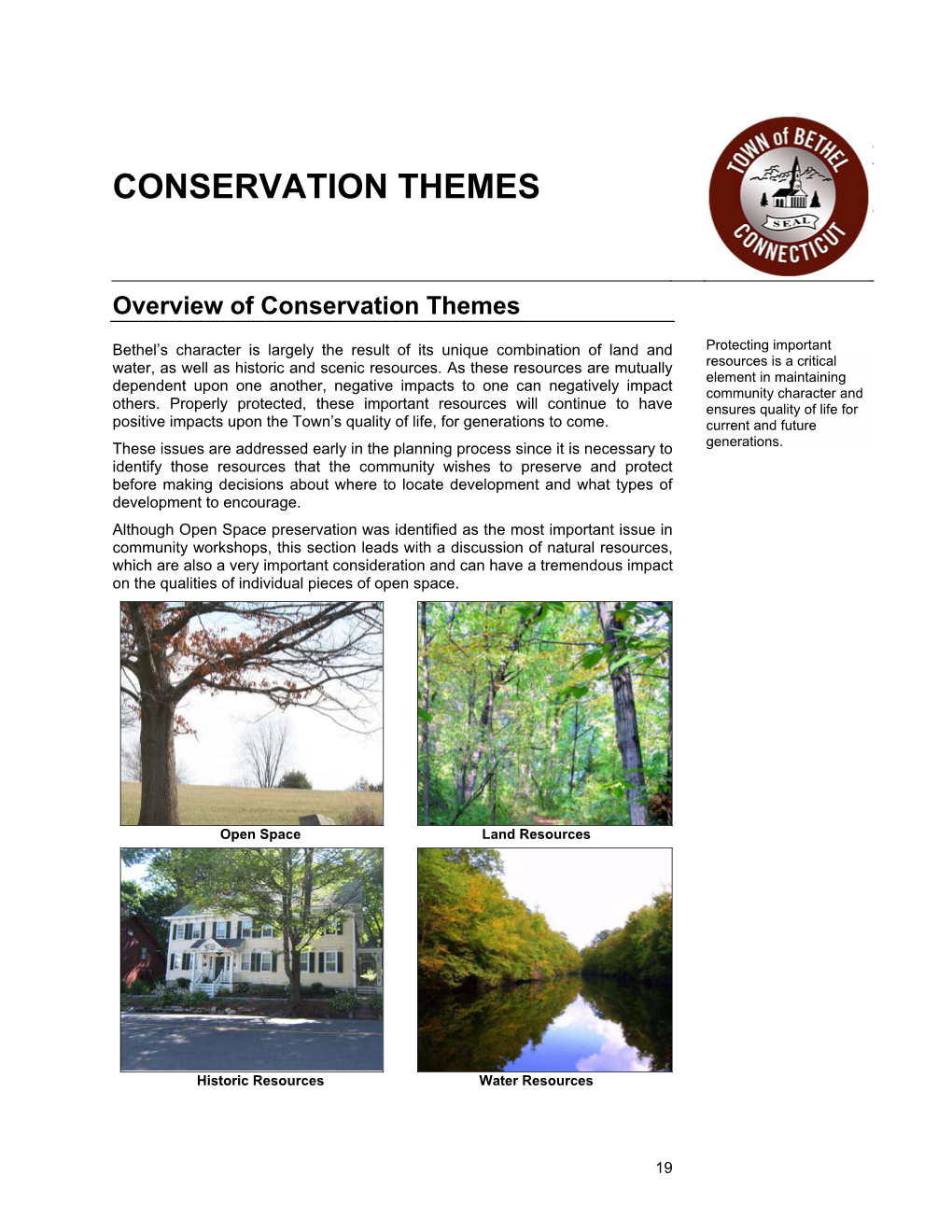 CONSERVATION THEMES H E L