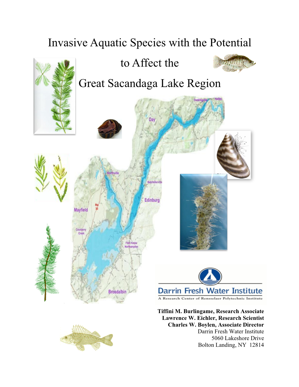 Invasive Aquatic Species with the Potential to Affect the Great Sacandaga Lake Region