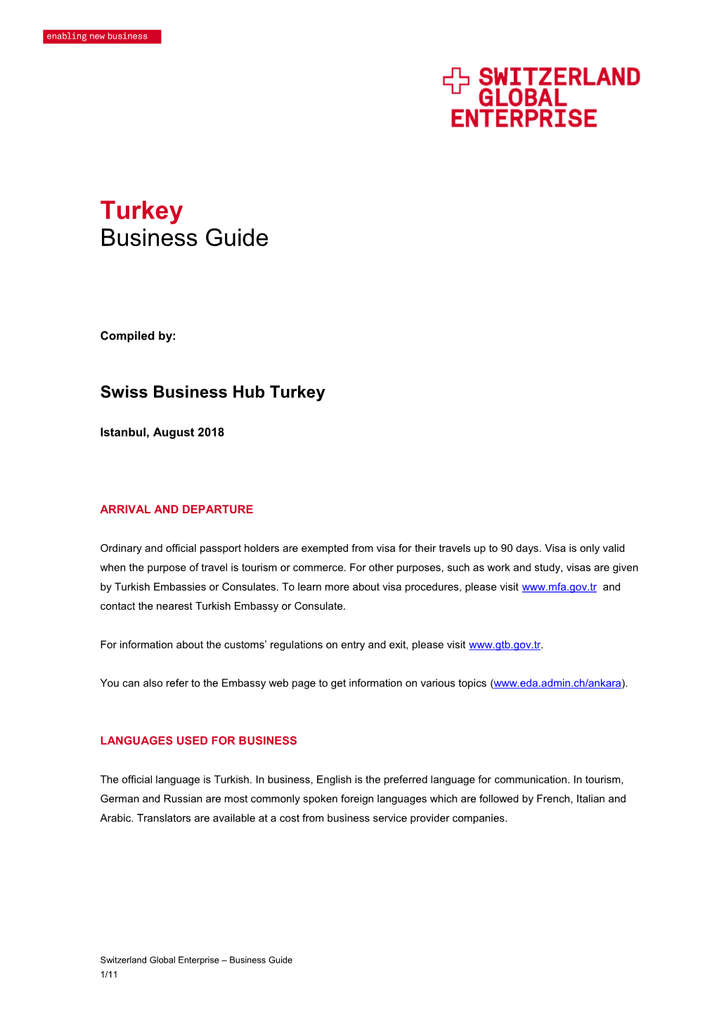 Turkey Business Guide