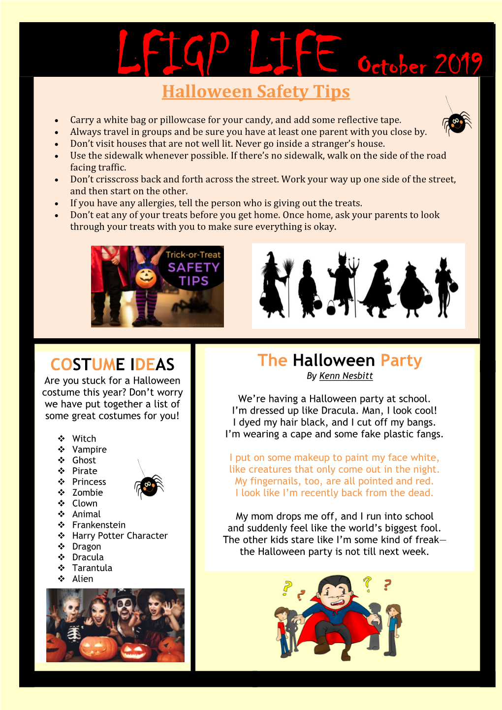 LFIGP LIFE October 2019 Halloween Safety Tips
