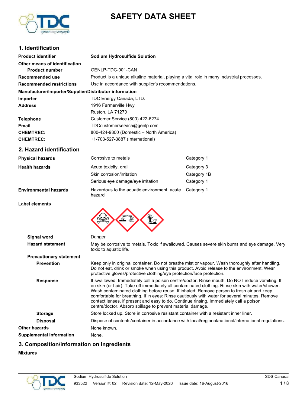 Sodium Hydrosulfide