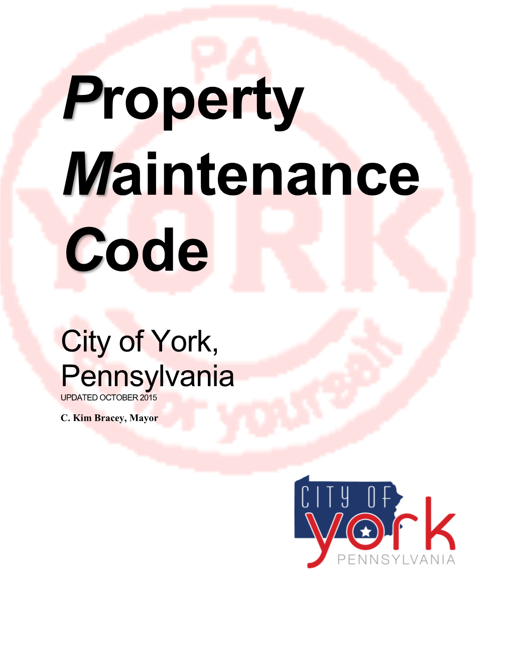 Property Maintenance Code