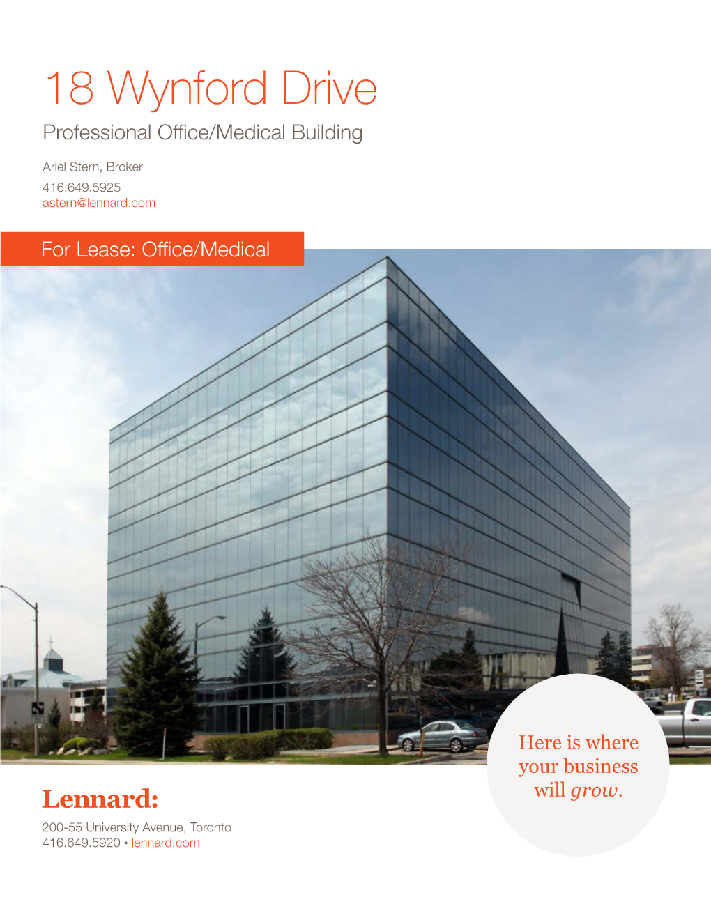 18 Wynford Drive Professional Office/Medical Building