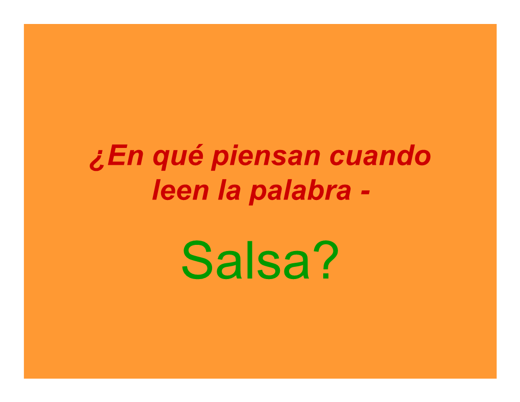 La Salsa (Musical)