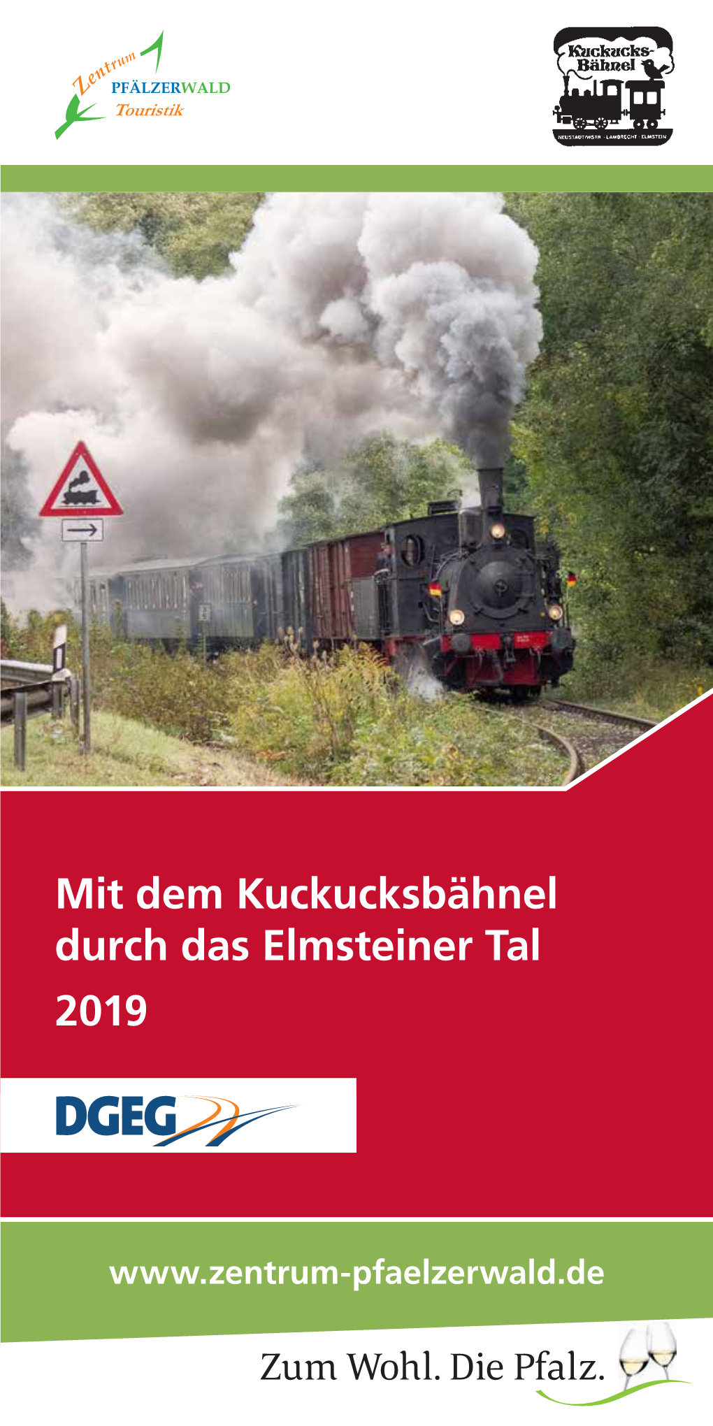 Mit Dem Kuckucksbähnel Durch Das Elmsteiner Tal 2019