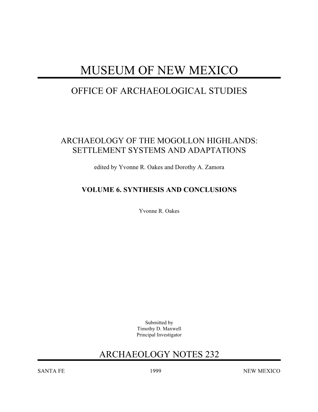 Museum of New Mexico