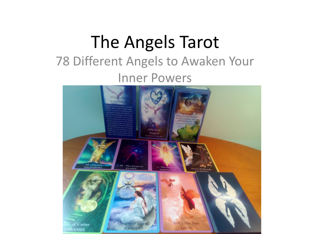 The Angels Tarot for Ascension