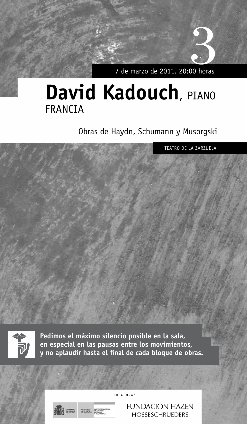 David Kadouch, Piano FRANCIA