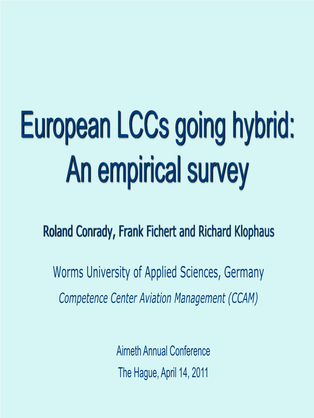 Economic Instruments for Reducing Aircraft Noise Theoretical Framework