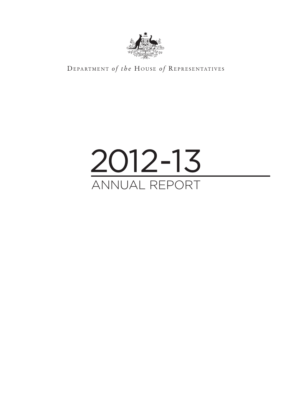 2013-13 Annual Report