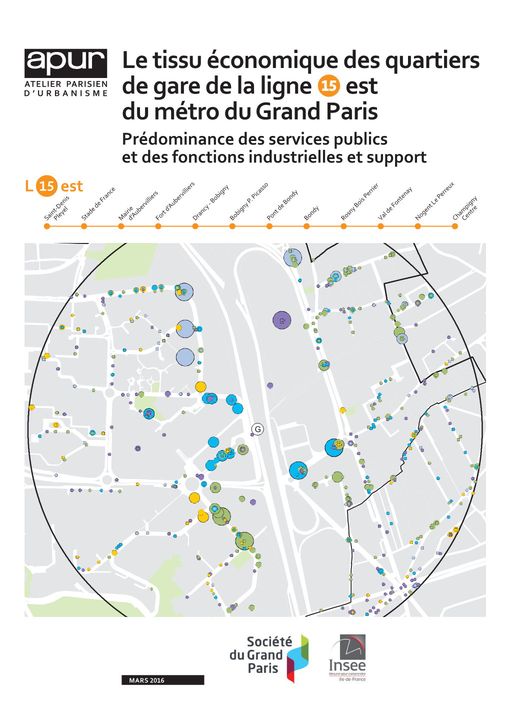 Tissu Économique Des Quartiers De Gare De La Ligne 15