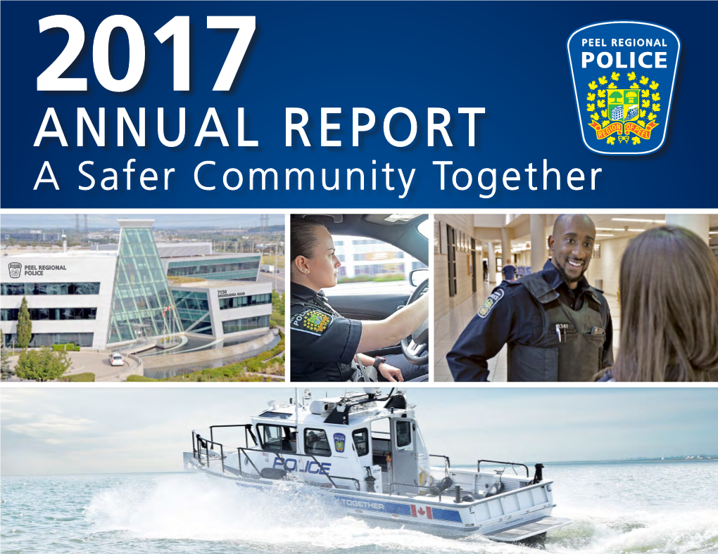 ANNUAL REPORT a Safer Community Together