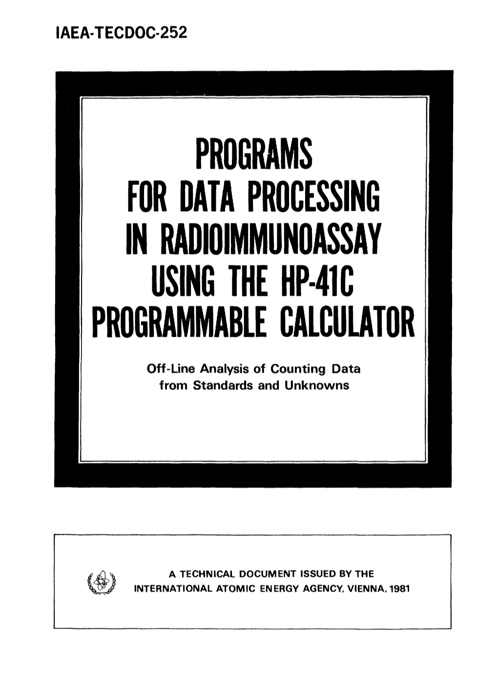 Programs Processing Programmable Calculator